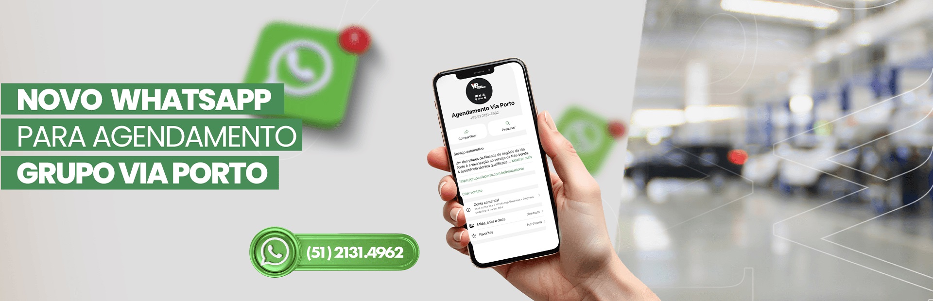 banner whatsapp agendamento