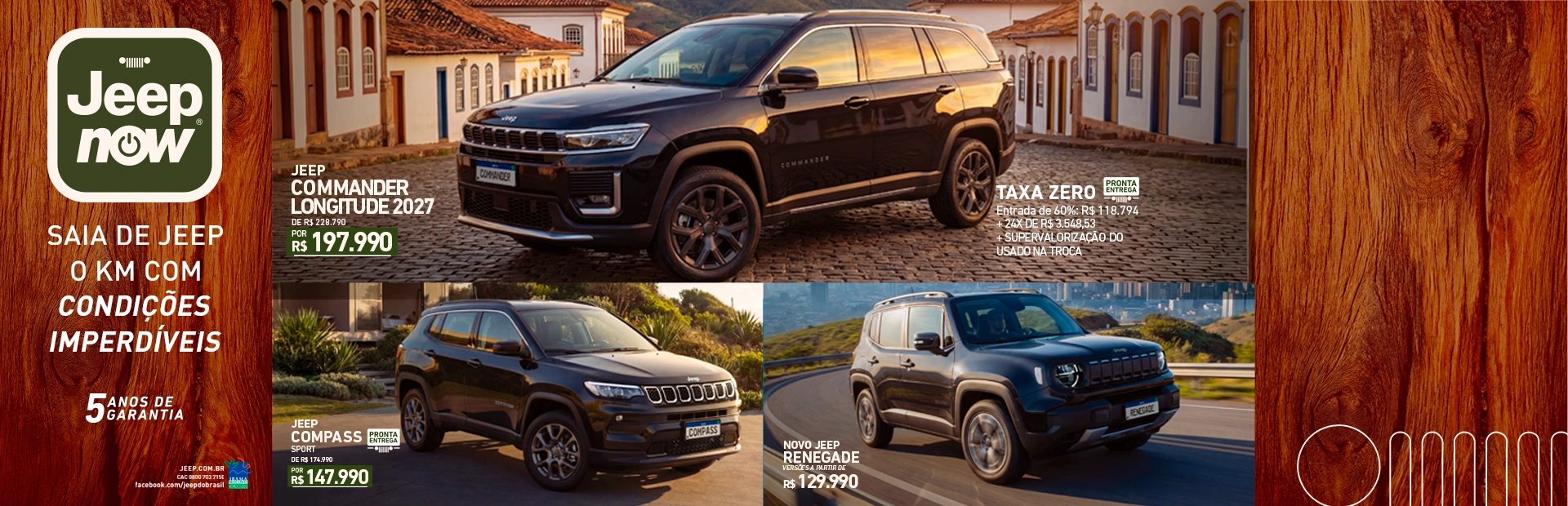 banner 226 ddm varejo jeep jeep now
