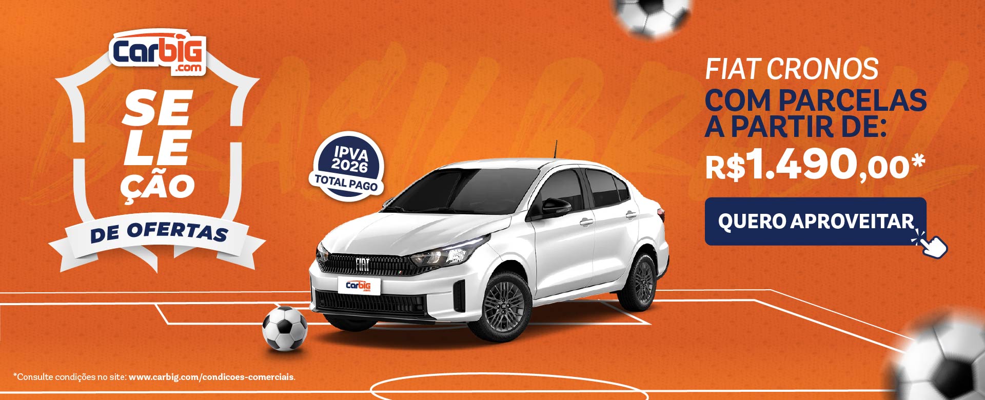 Seleção de Ofertas Cronos Carbig.com l Campanha Junho/26