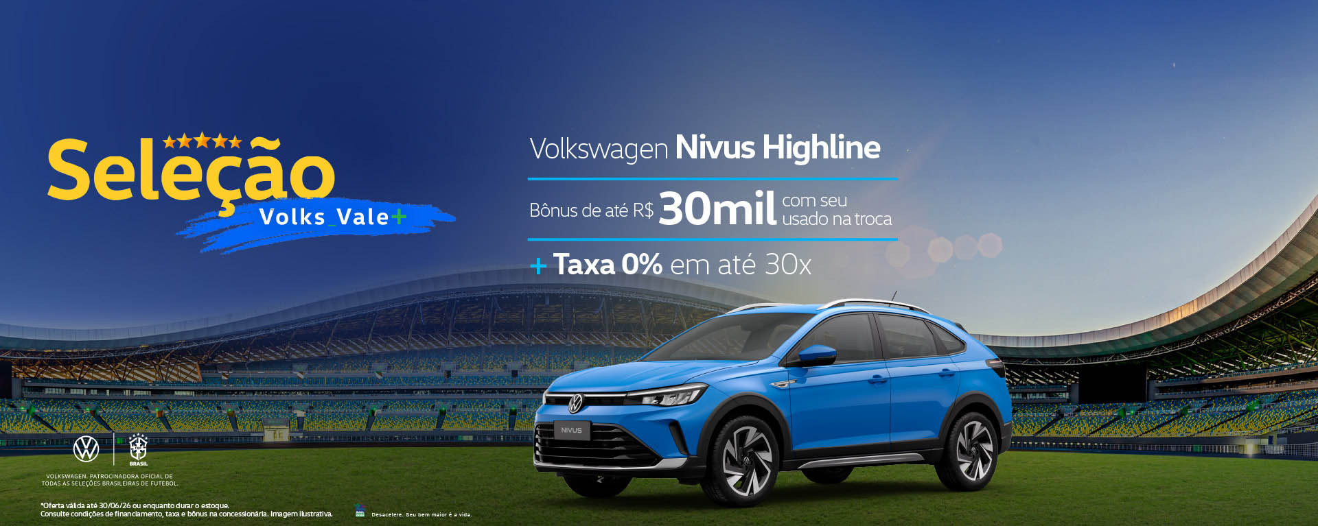 banner vw vale mais - nivus