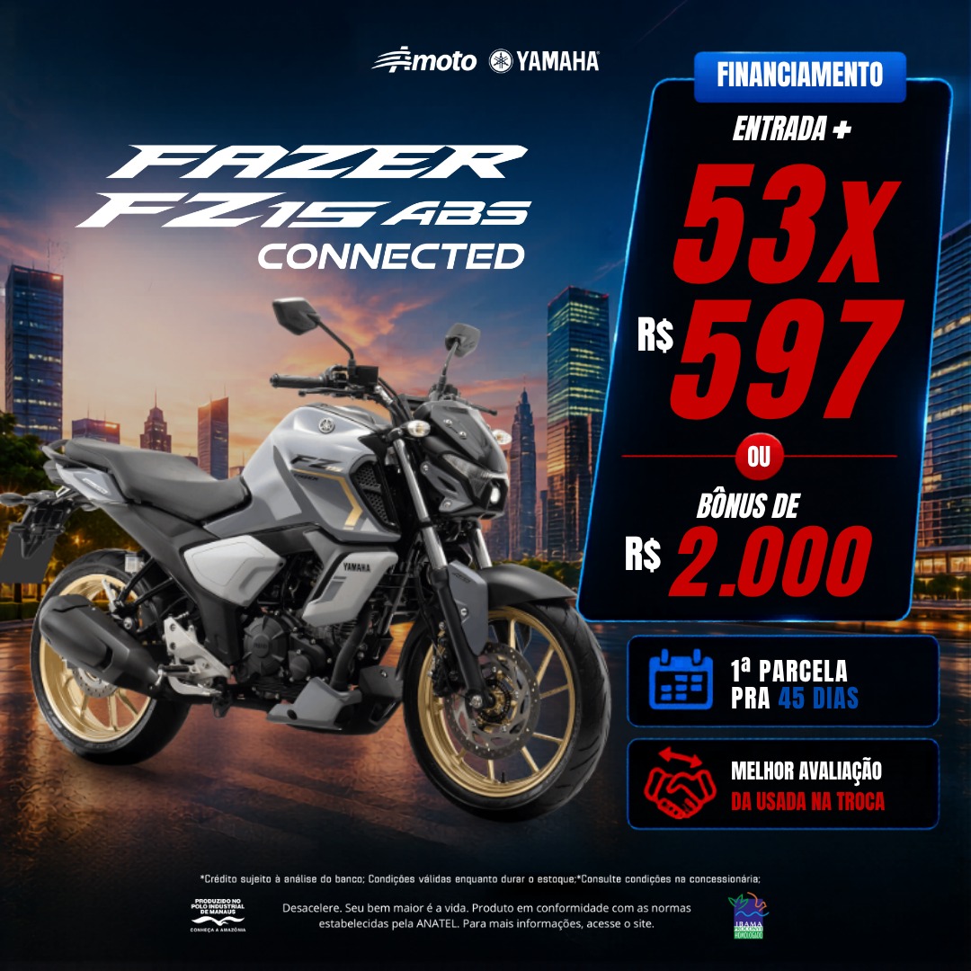 FAZER FZ15 ABS CONNECTED