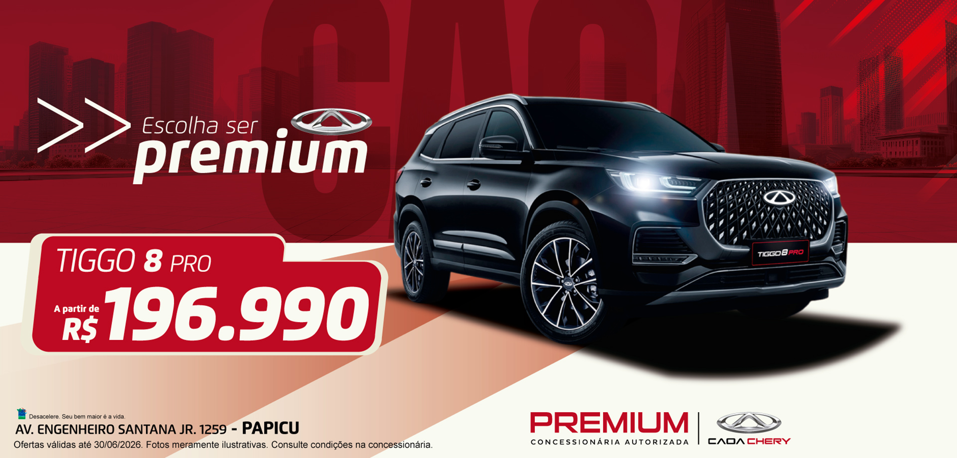 banner tiggo 8 pro