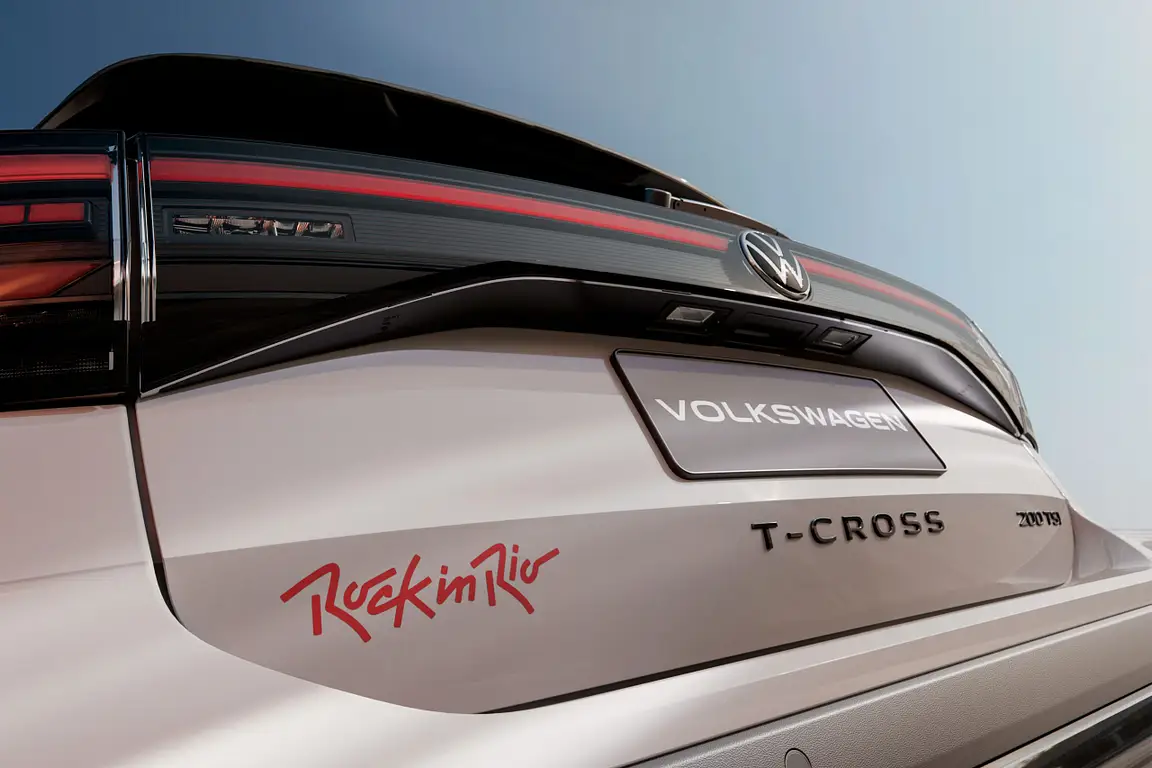 Volkswagen T-Cross é o eleito para a série especial Rock in Rio 2026