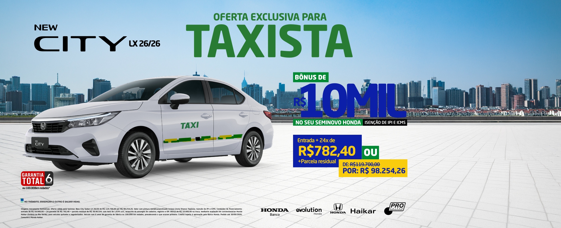 banner hkmtz-06-26-012 - new city lx taxista