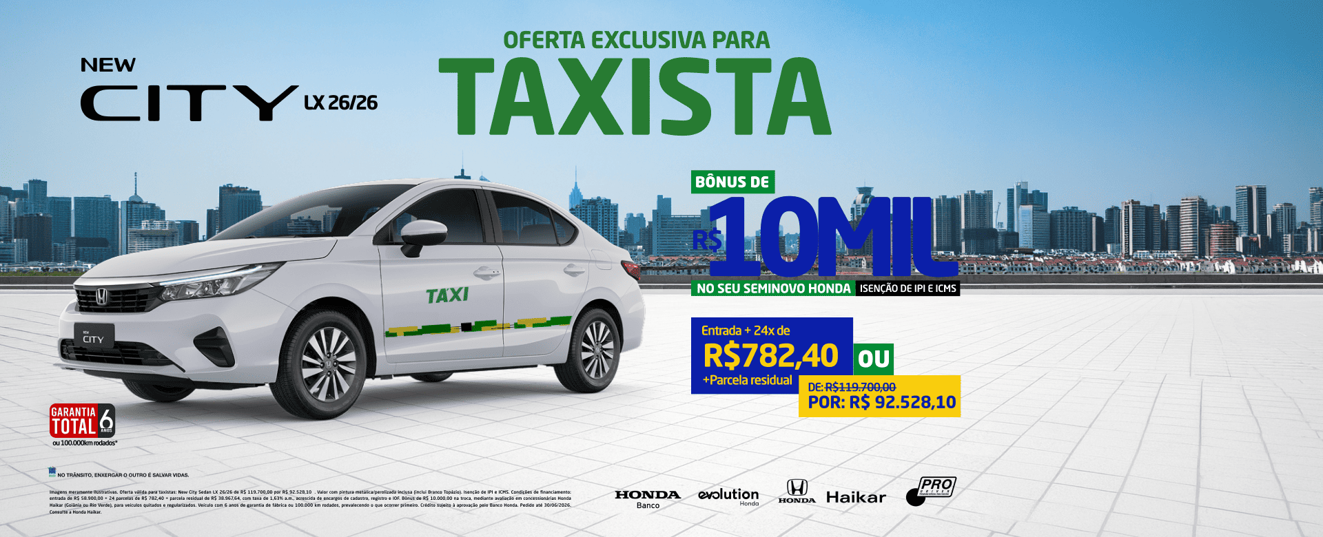 banner hkmtz-06-26-012 - new city lx taxista