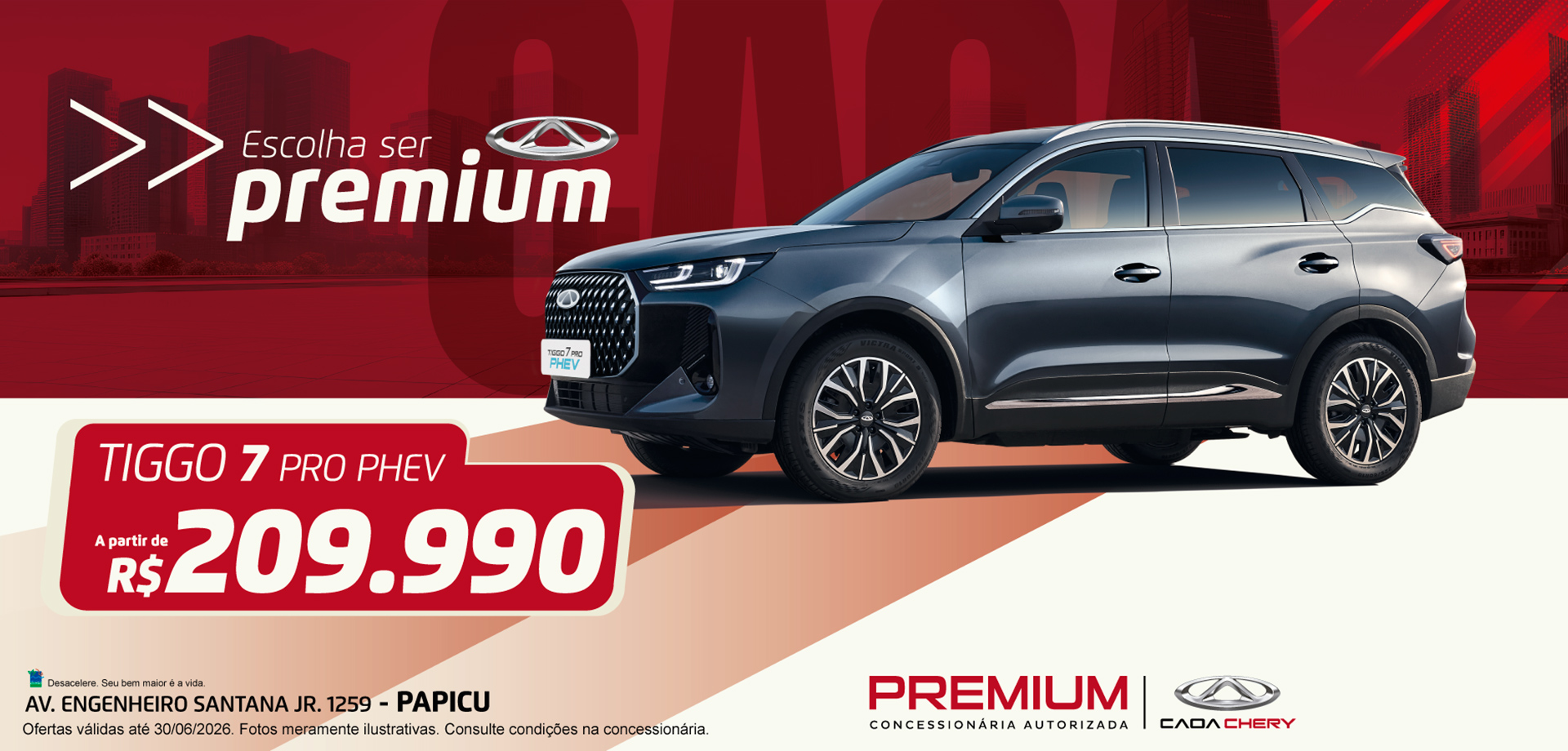 banner tiggo 7 pro phev