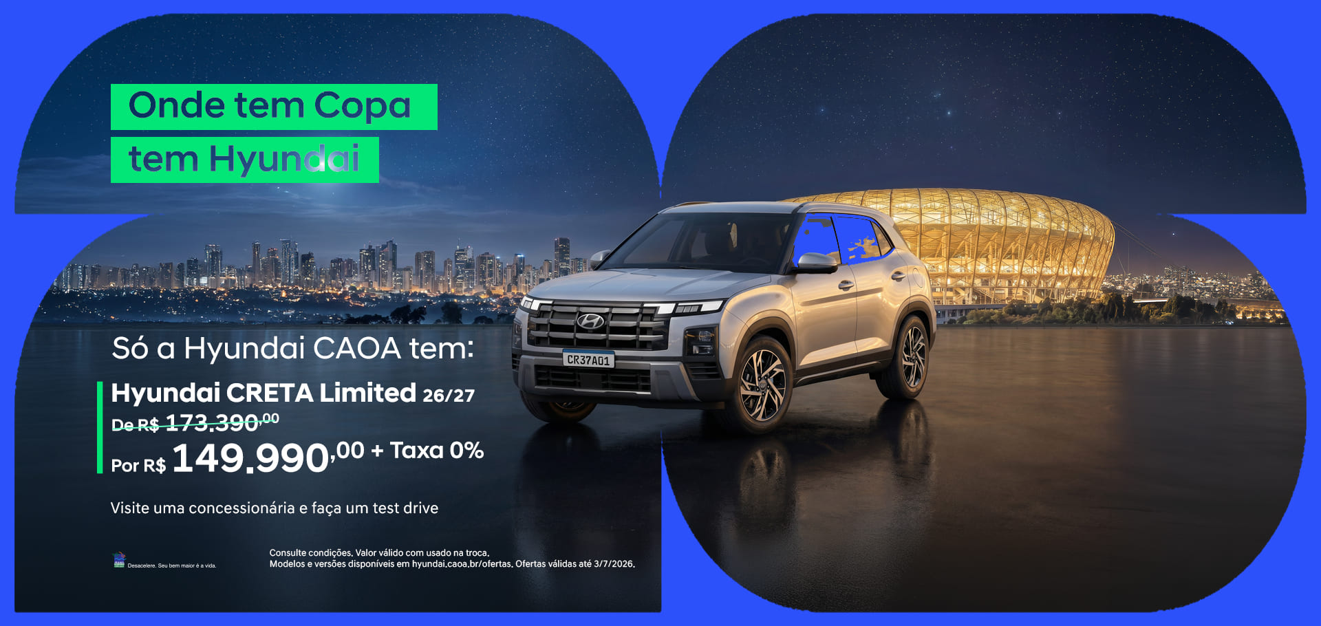 banner oferta creta limited | junho