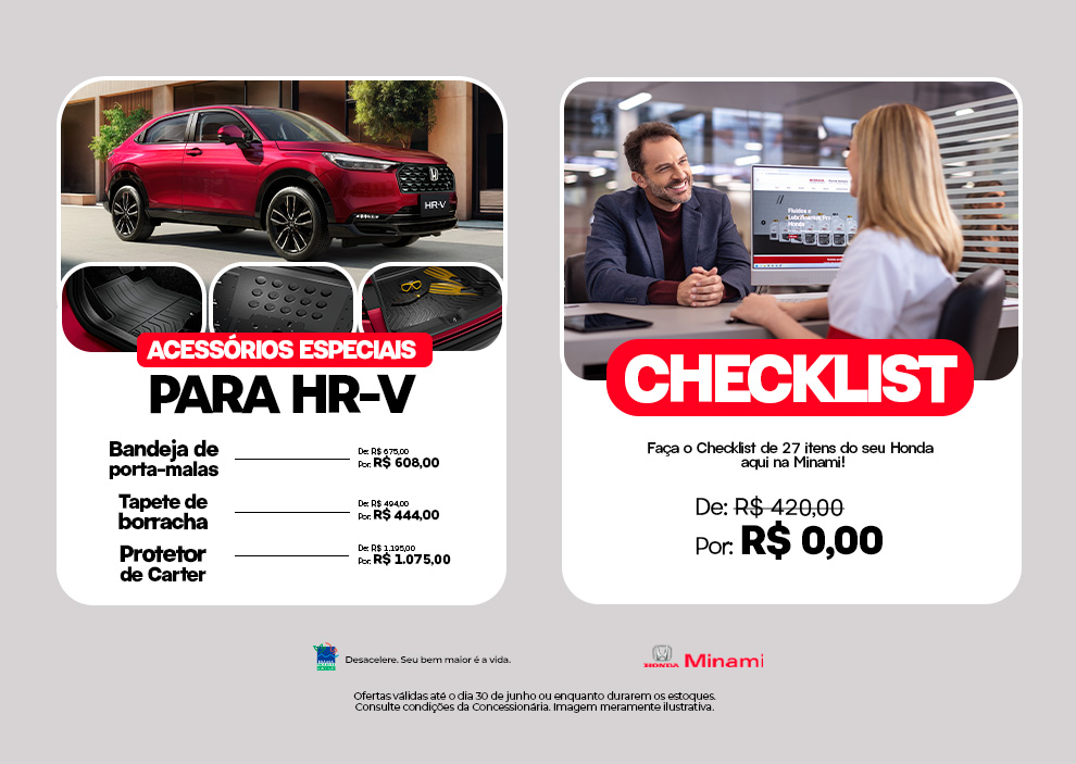 Acessório/checklist