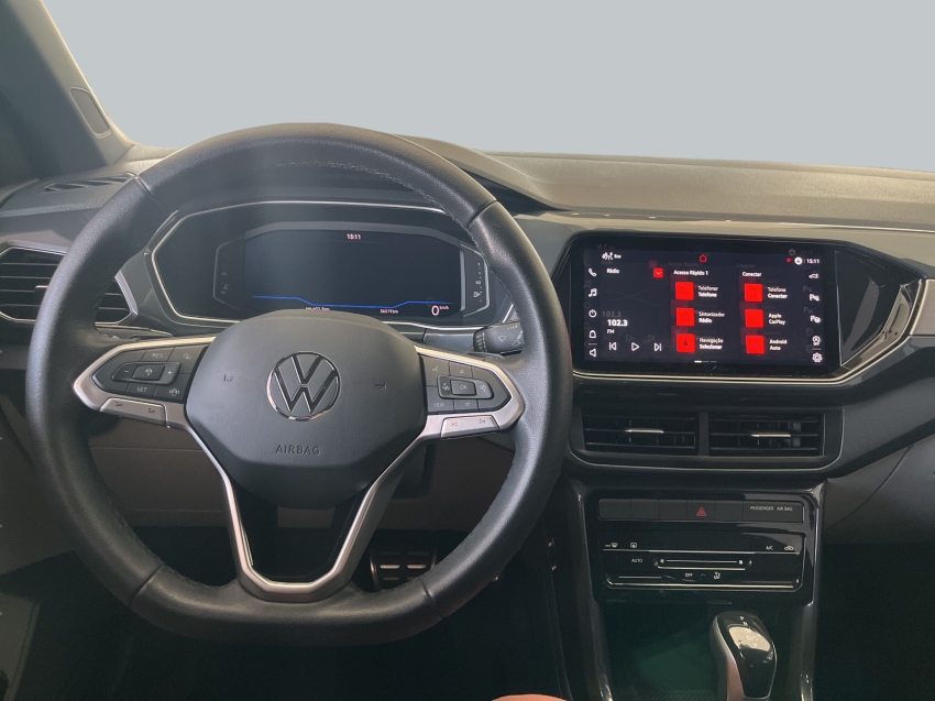 Volkswagen-T-CROSS-1.4 250 TSI TOTAL FLEX HIGHLINE AUTOMÁTICO