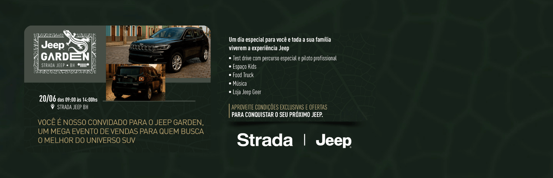 banner jeep garden 20 de junho