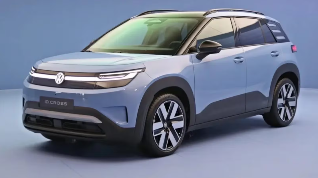 Volkswagen ID.Cross aparece em imagens vazadas e antecipa novo SUV elétrico