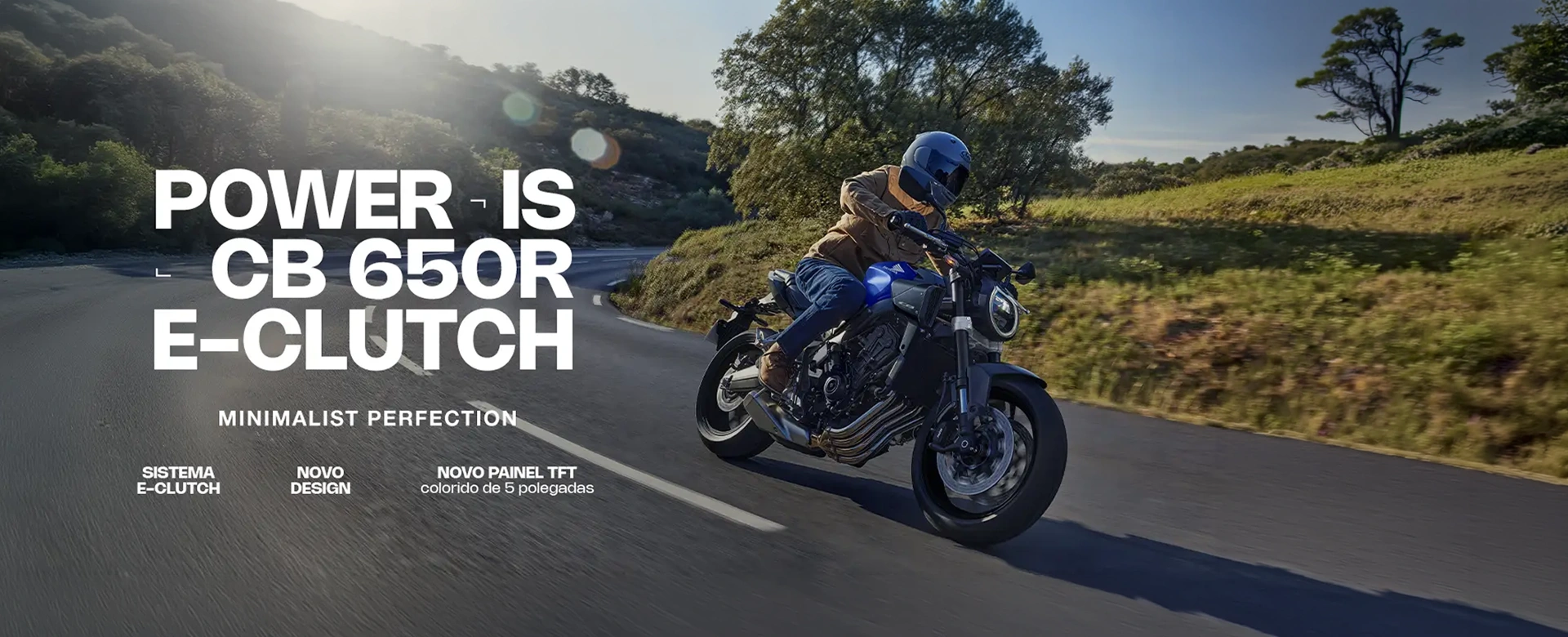 banner CB650R E-Clutch