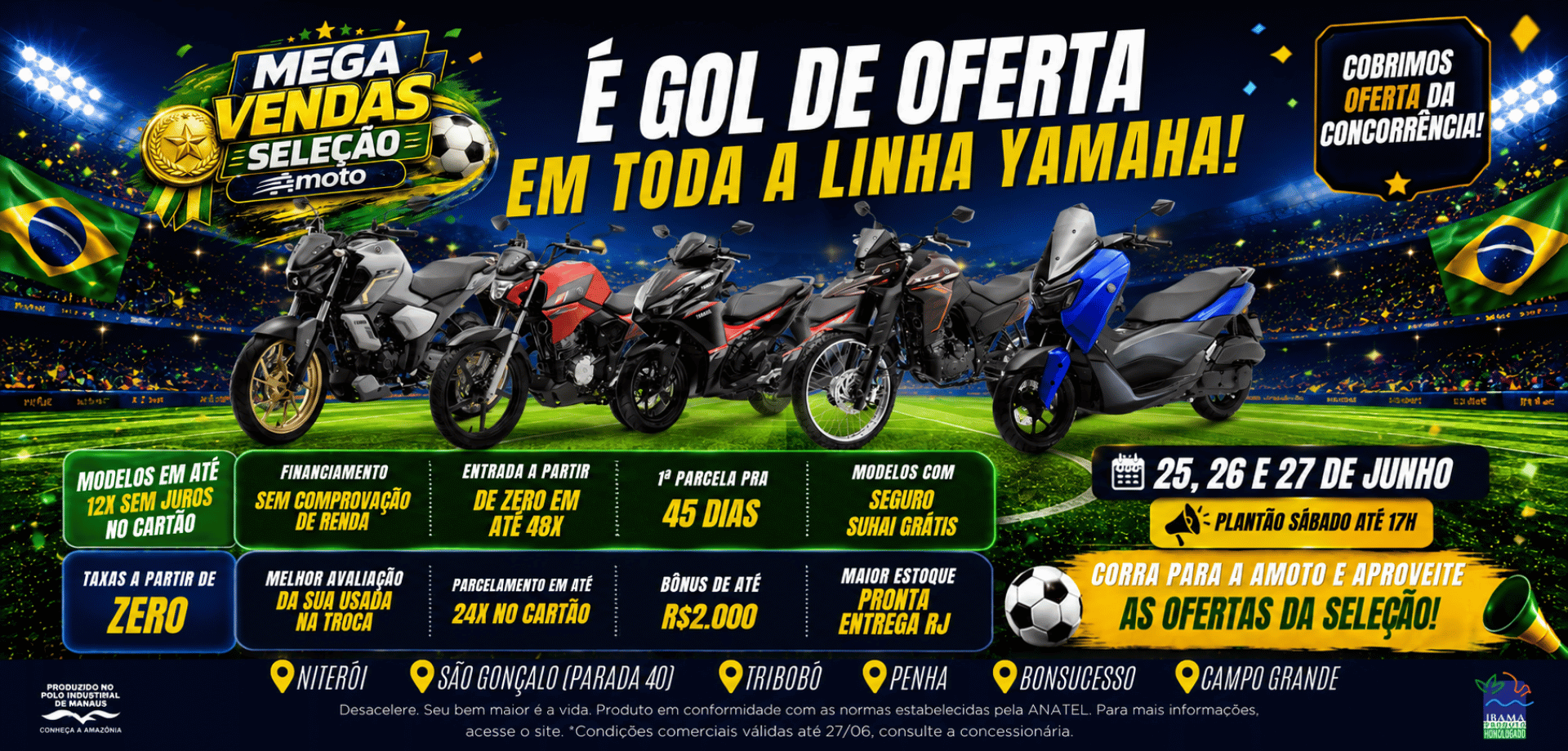 banner mega vendas seleção amoto