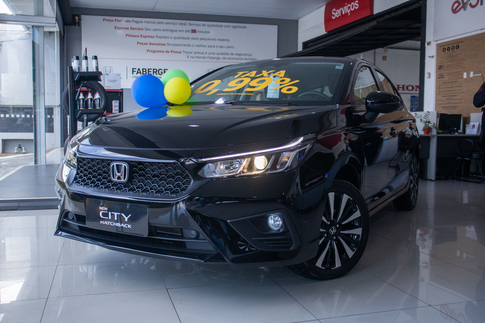 Honda-CITY-CITY Hatchback EX 1.5 Flex 16V Aut.