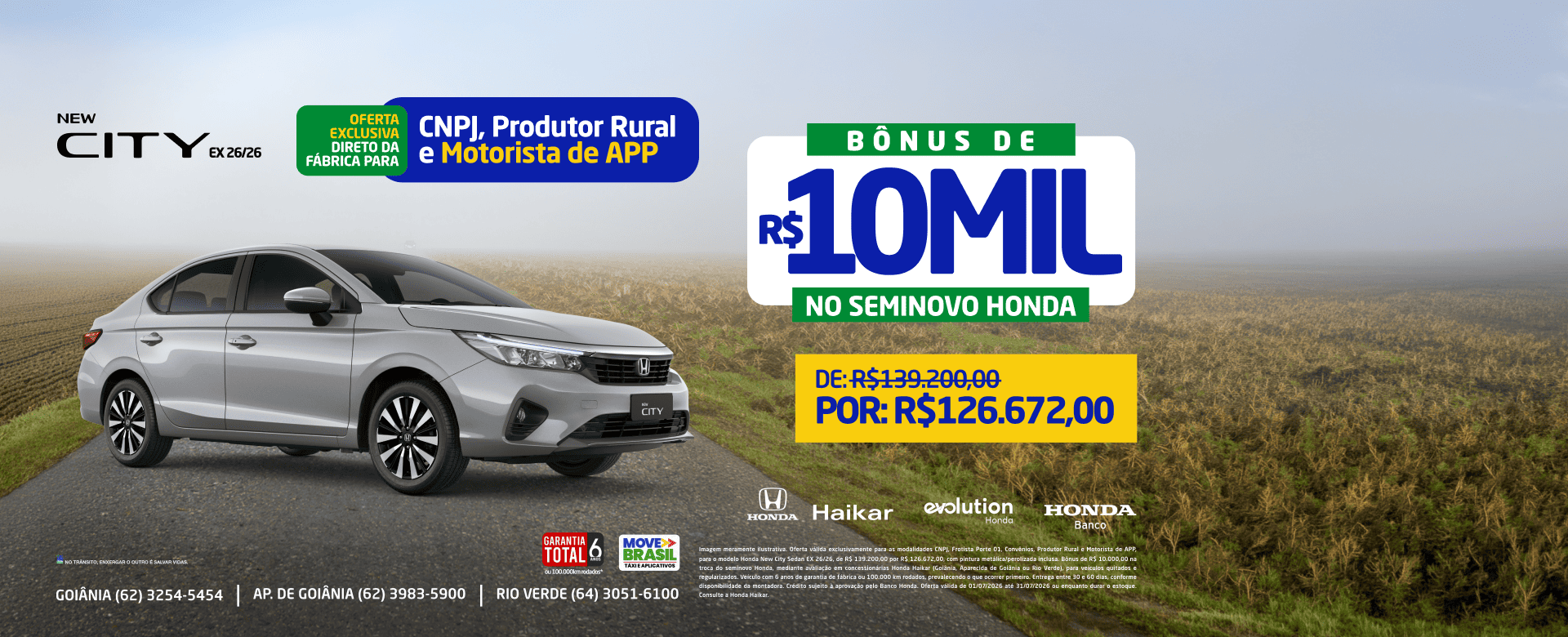 banner hkmtz-07-26-004 - oferta city ex - cnpj, produtor rural e motorista