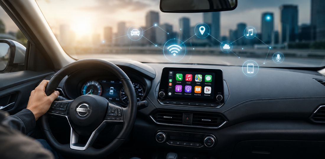 Conectividade automotiva: como os carros da Nissan ficaram mais inteligentes