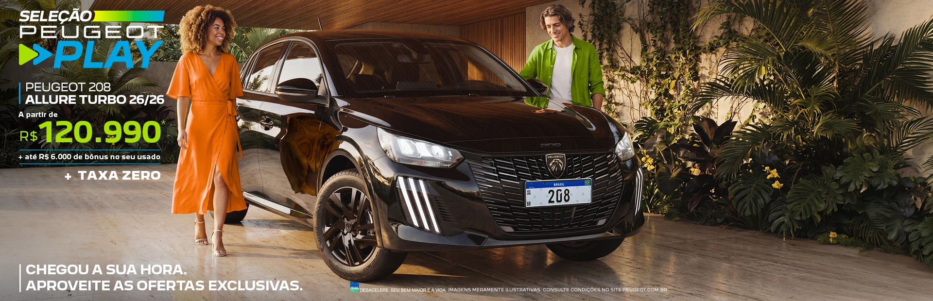 banner 210 ddm varejo peugeot selecao 208