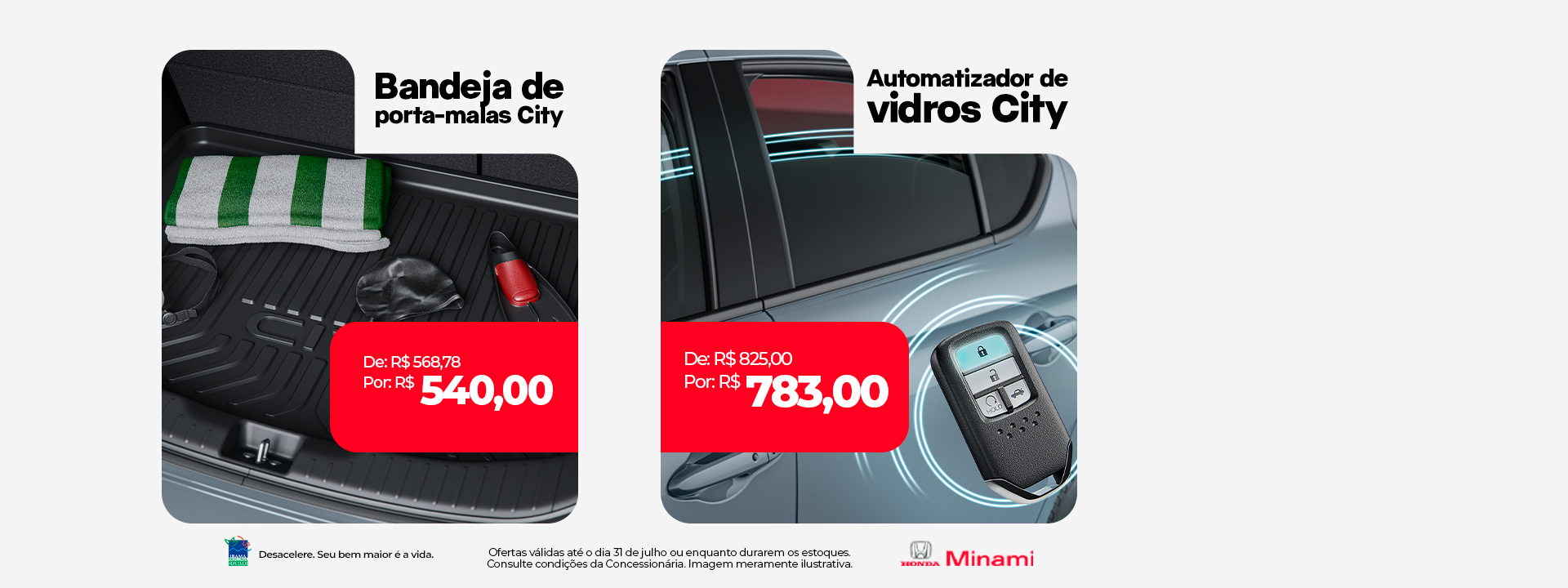 Bandeja porta-malas city