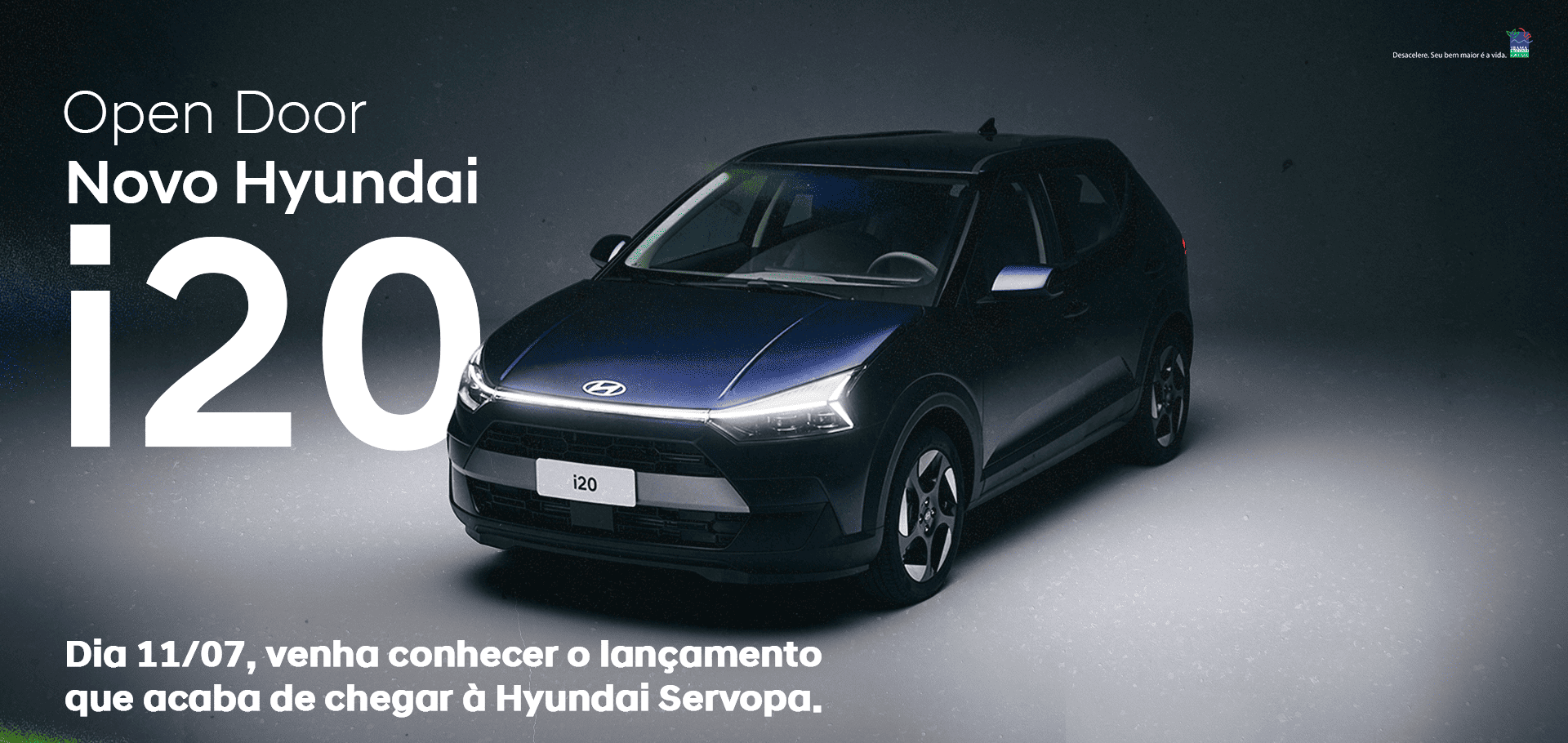 banner open door novo hyundai i20