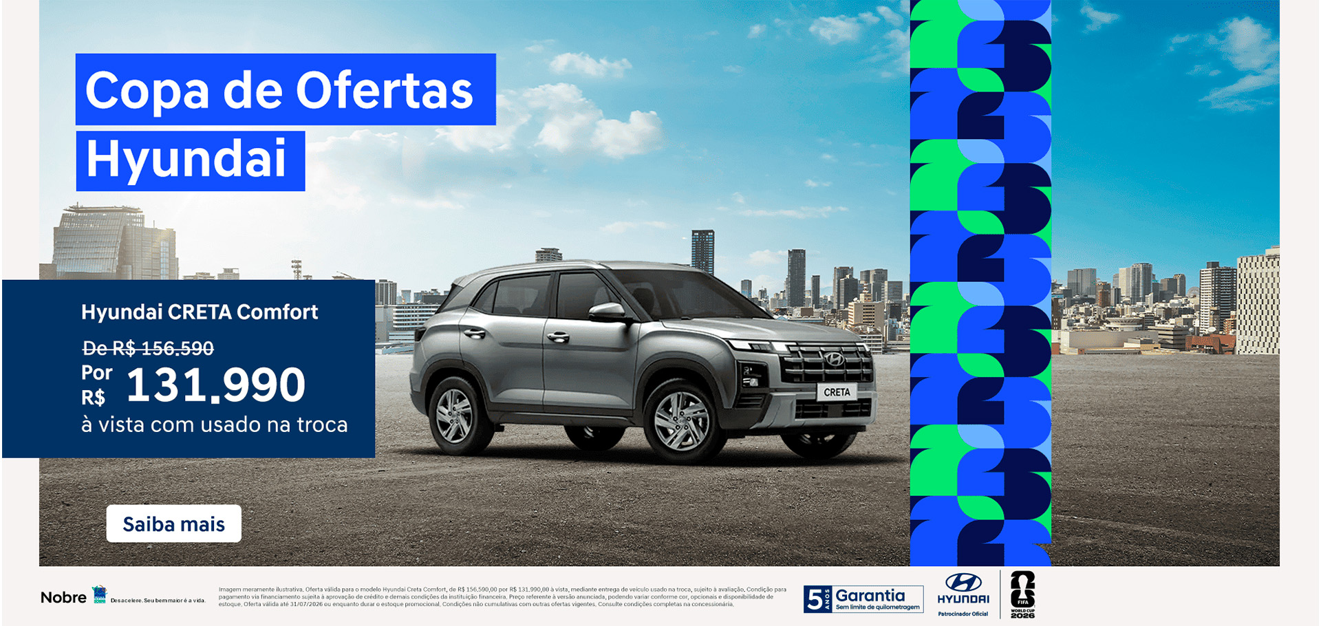 banner banner creta comfort - julho