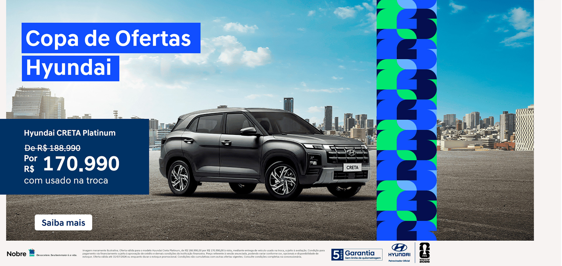 banner banner creta platinum - julho