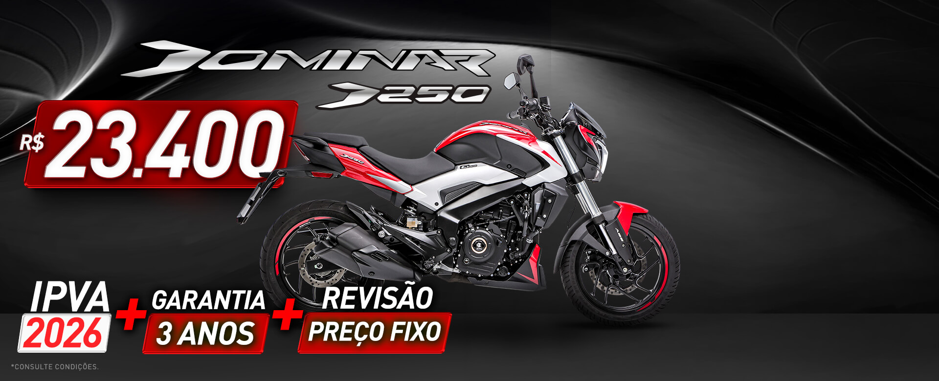Dominar 250 - Varejo Julh.