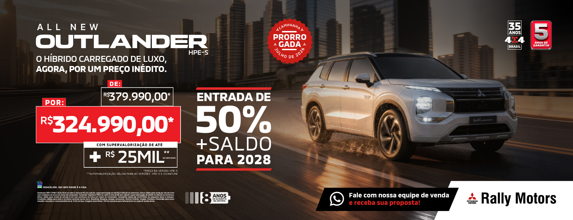 banner julho de 2026 - outlander