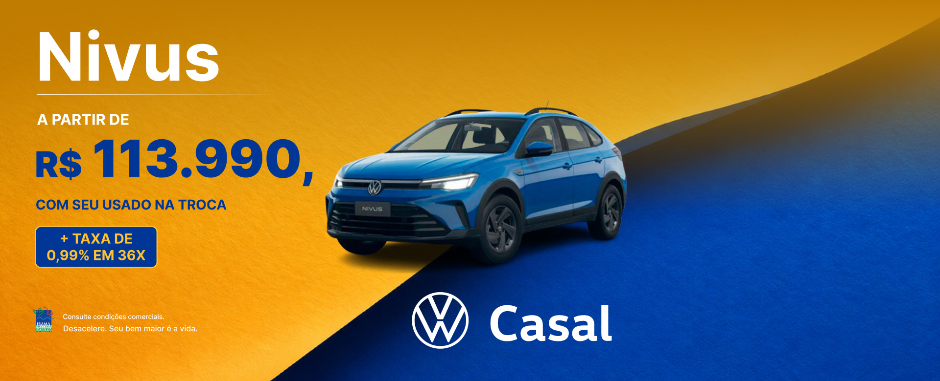 Promoção Nivus Casal São Gonçalo Agosto 2026