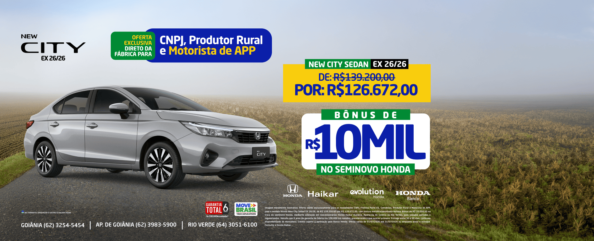 banner hkmtz-07-26-004 - oferta city ex - cnpj, produtor rural e motorista