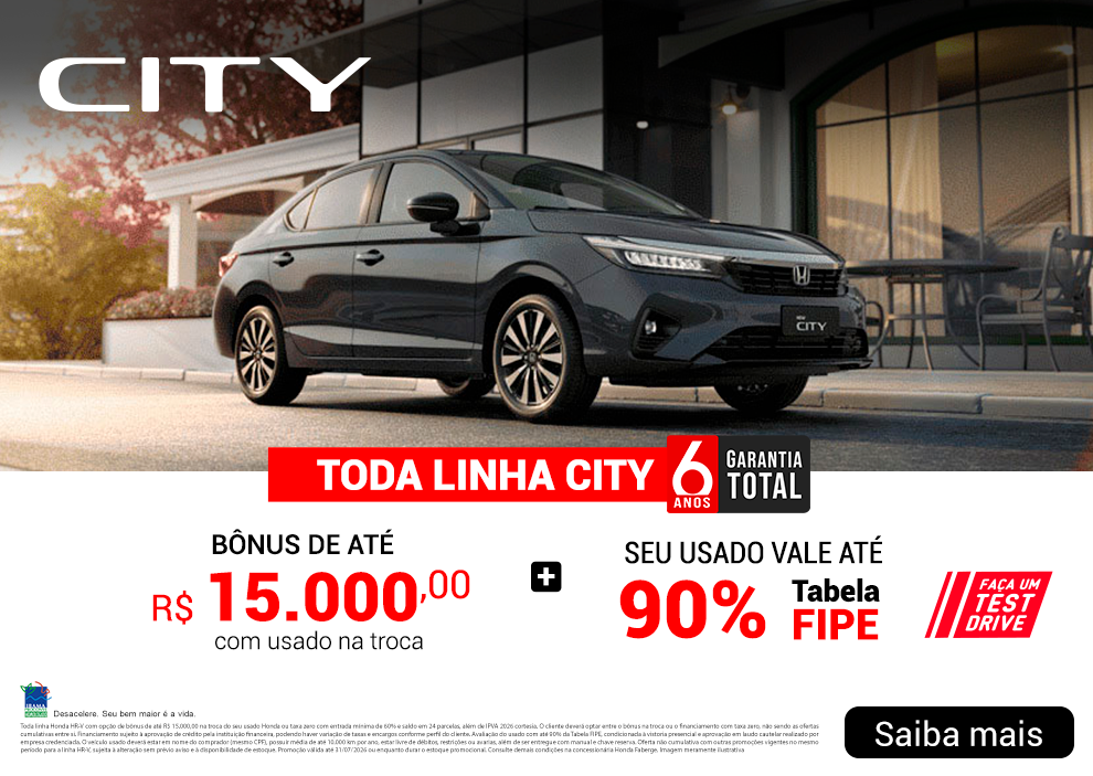 BANNER CITY - JULHO