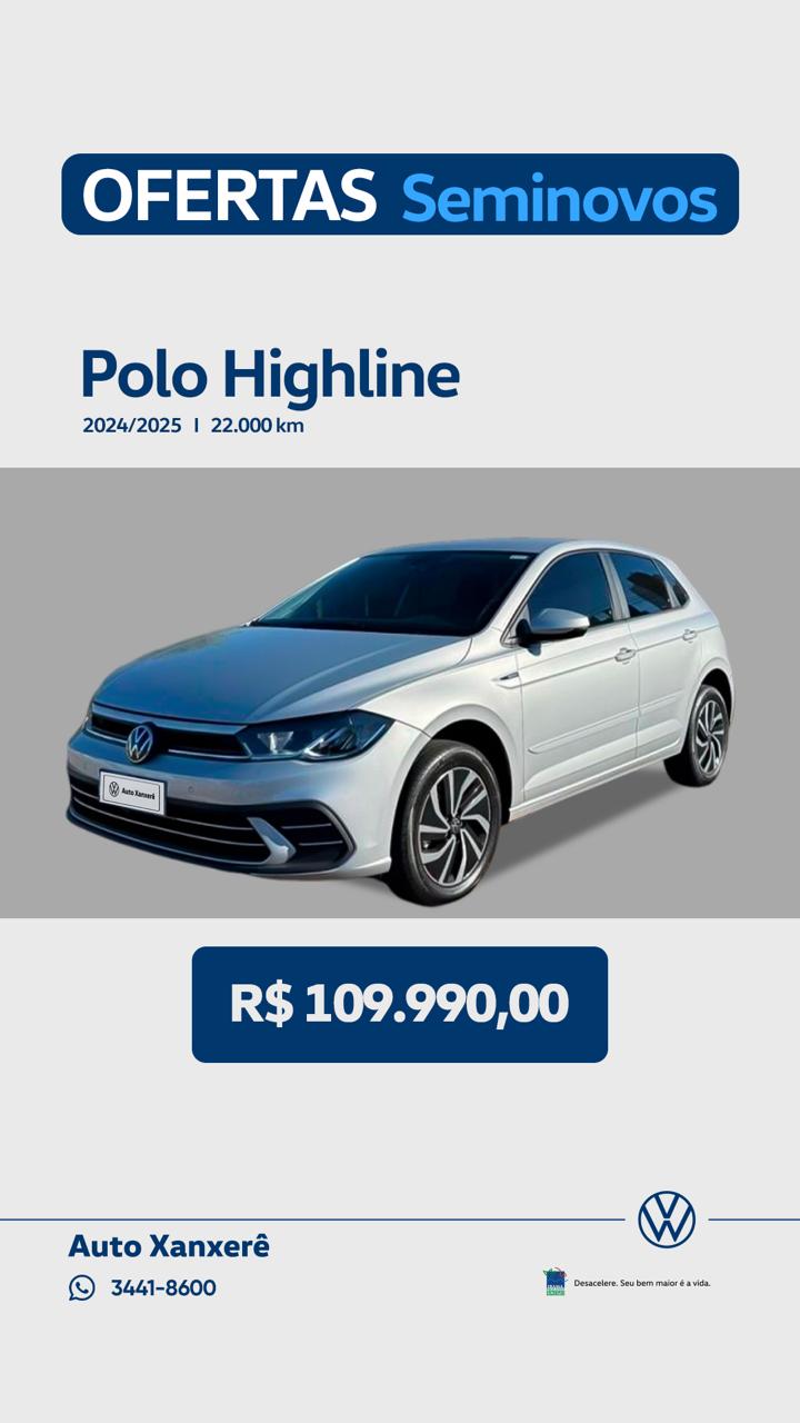 POLO HIGHLINE TSI 1.0 FLEX 12V AUT.