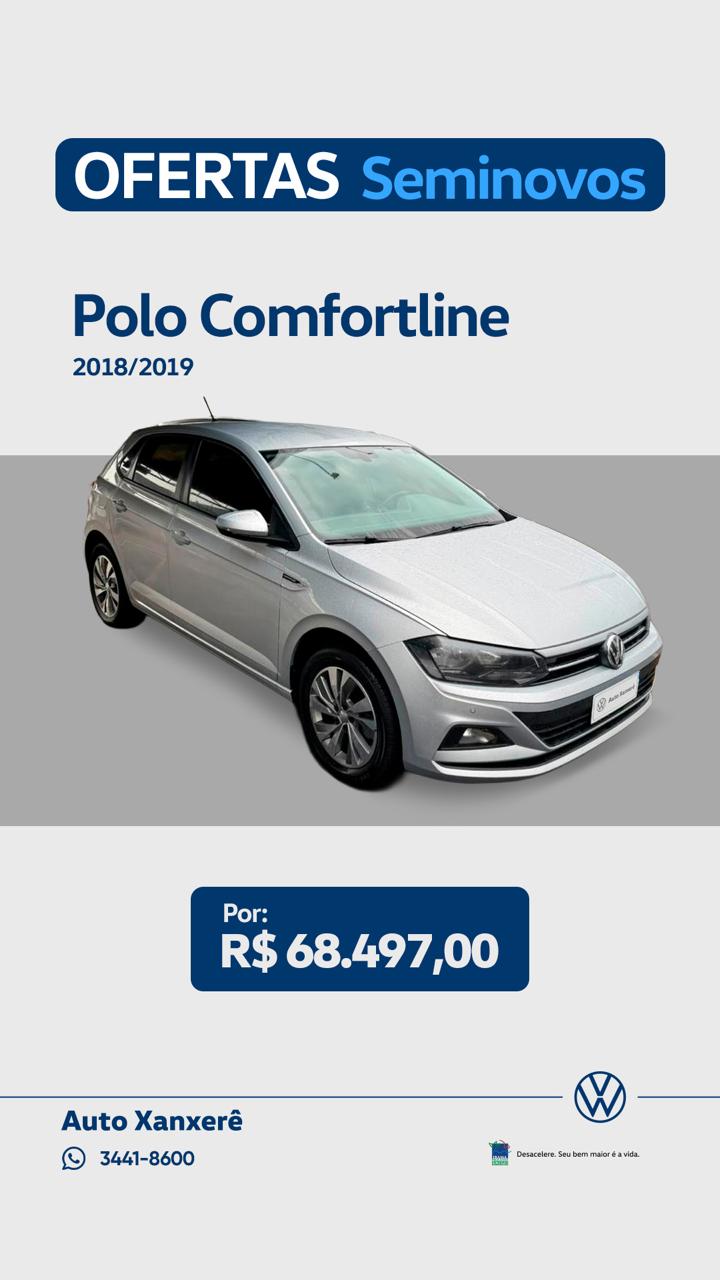 Polo Comfort. 200 TSI 1.0 Flex 12V Aut.