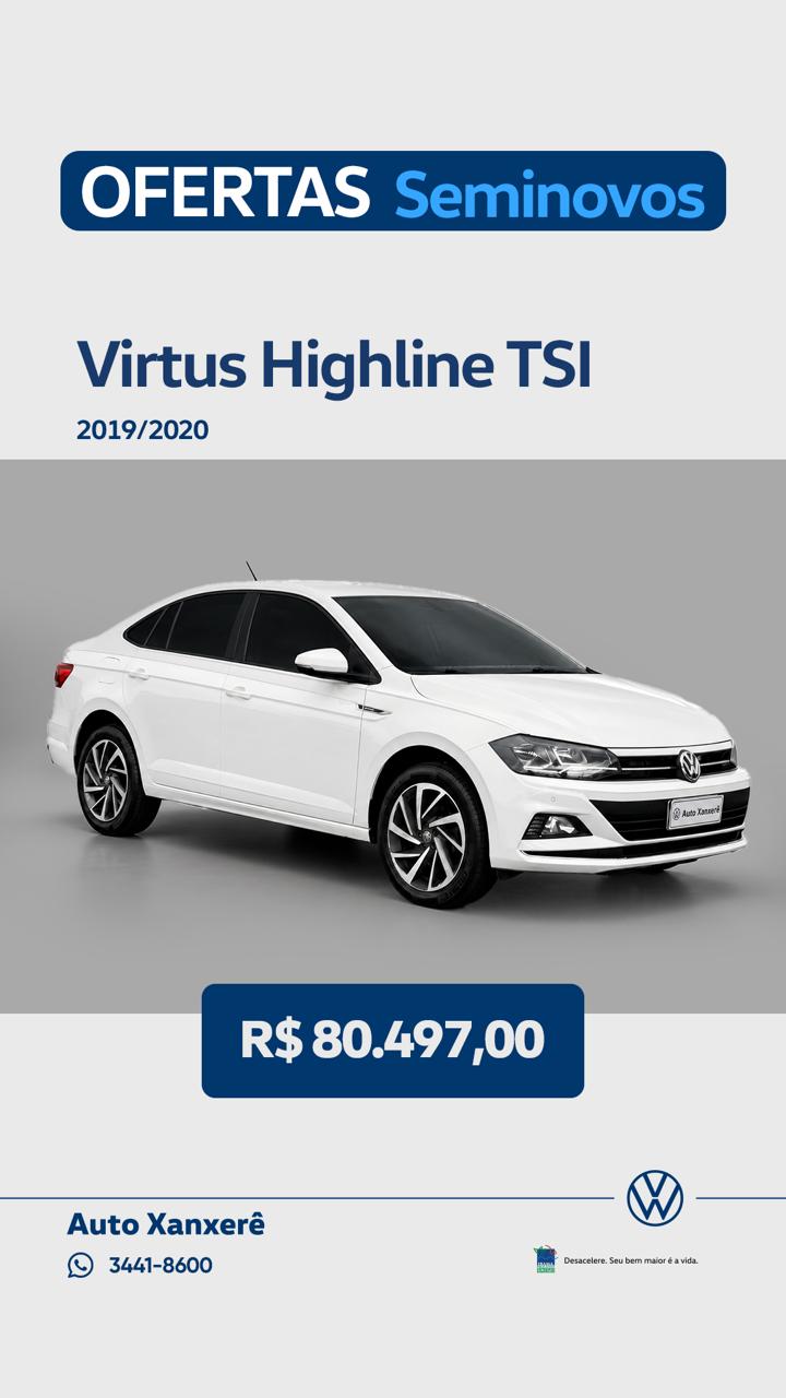 VIRTUS Highline 200 TSI 1.0 Flex 12V Aut
