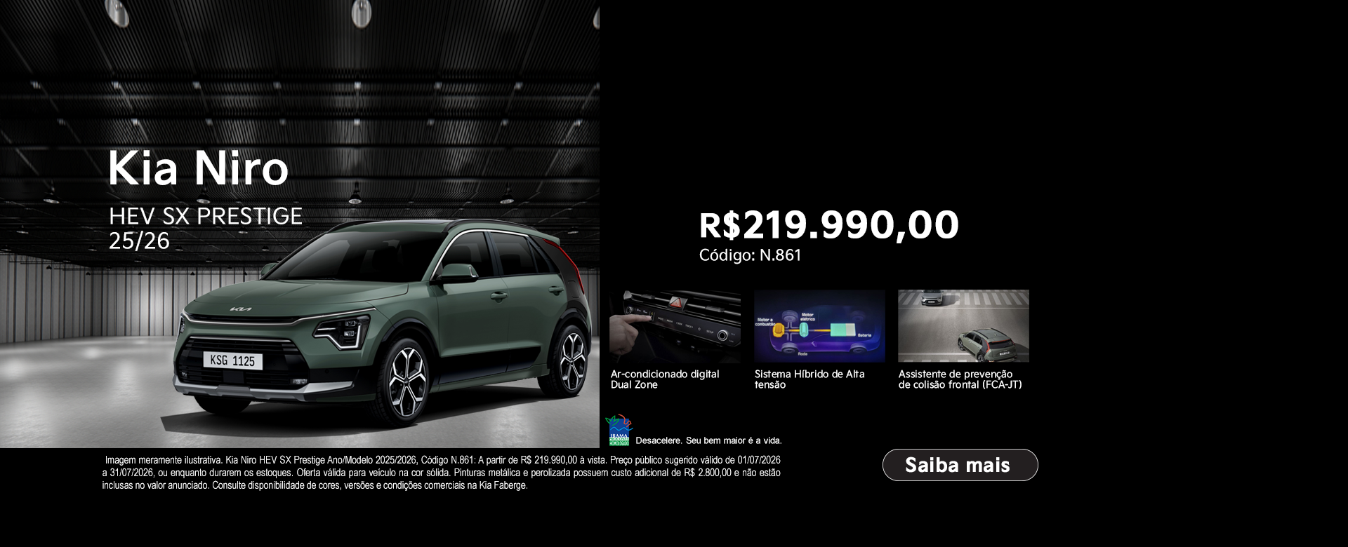 banner banner kia niro - julho