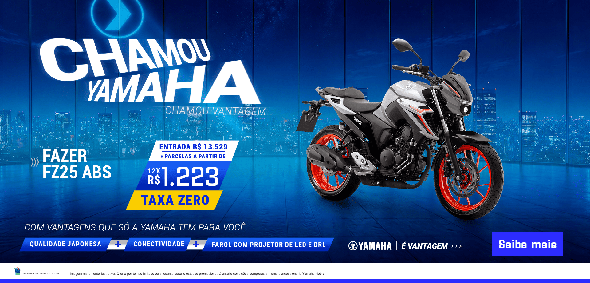 banner banner fazer fz25 - julho