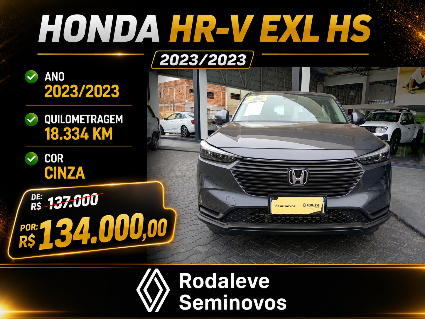 Honda-HR-V-HR-V EXL 1.5 Flex Sensing 16V 5p Aut.