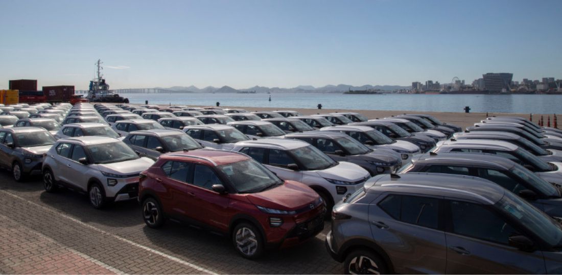 Novo Nissan Kait fabricado no Brasil é exportado para países da América Latina