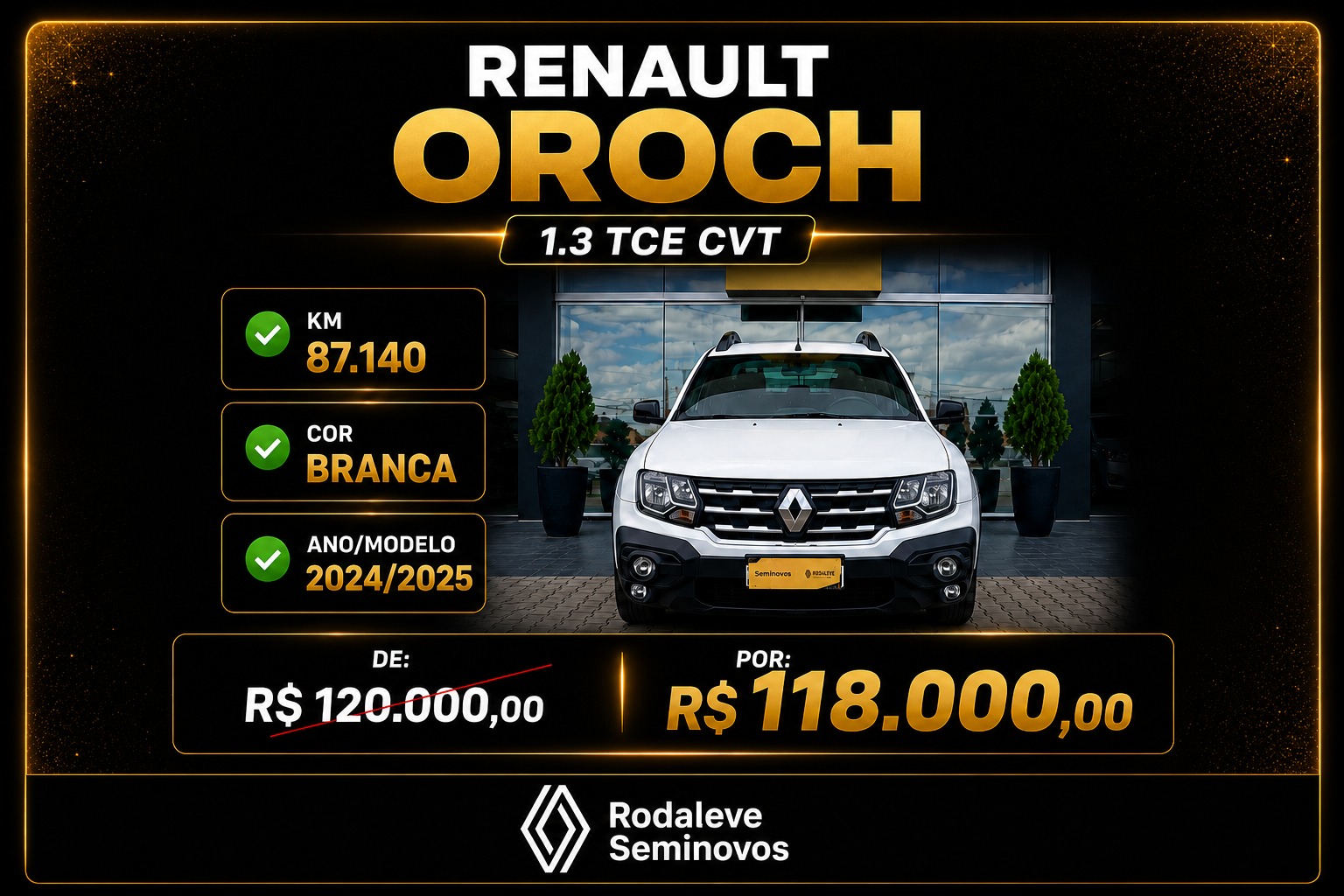 Renault-OROCH-DUSTER OROCH Outsider 1.3Tce Flex Aut.