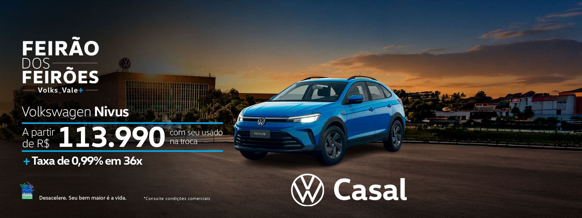Volkswagen Nivus Promocional feirão dos feirões