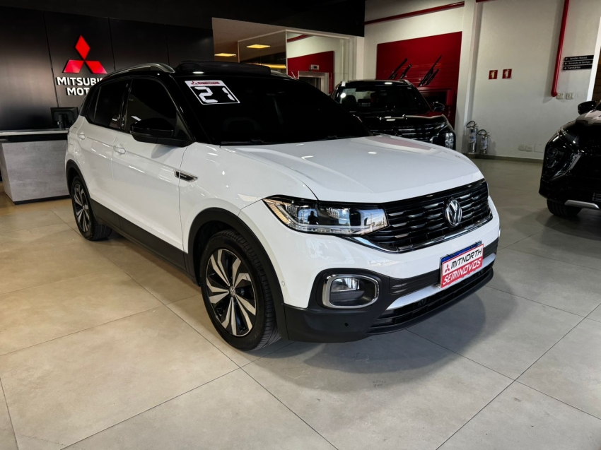 Volkswagen-T-CROSS-1.4 250 TSI TOTAL FLEX HIGHLINE AUTOMÁTICO