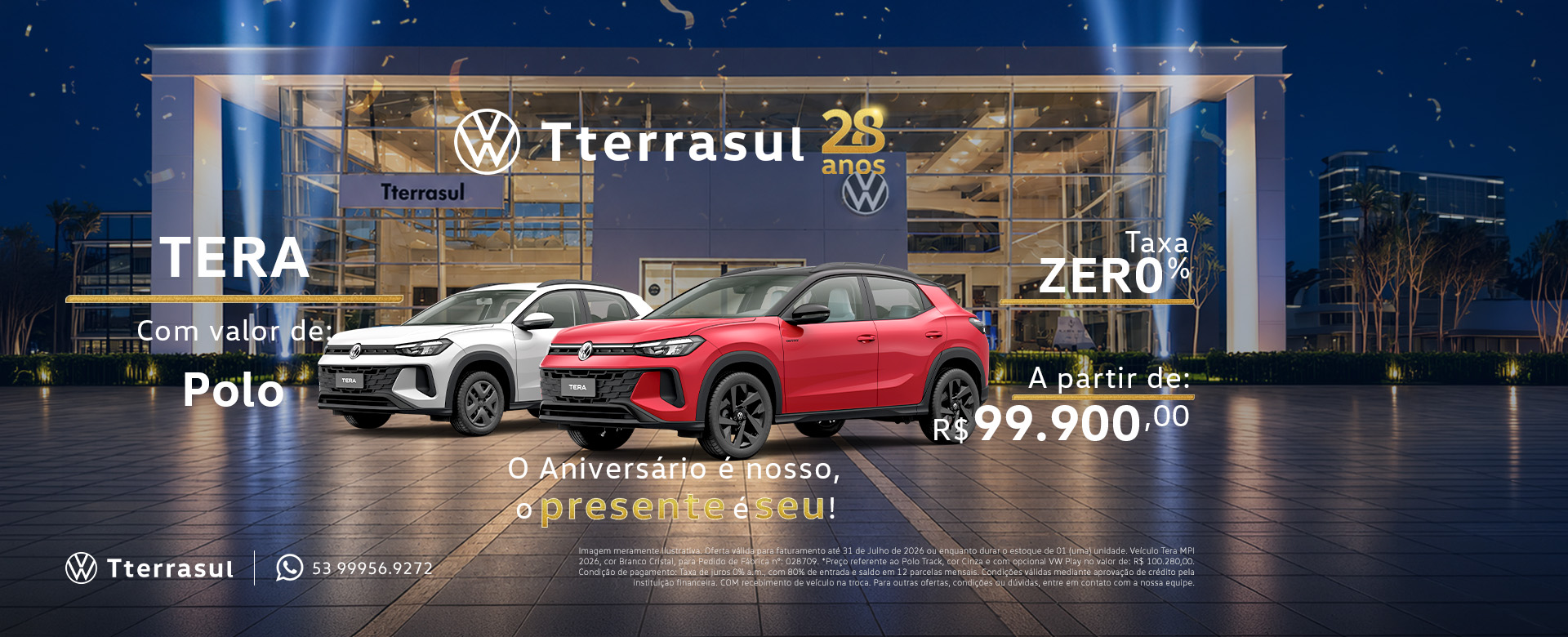 banner tera mpi - tterrasul 28 anos