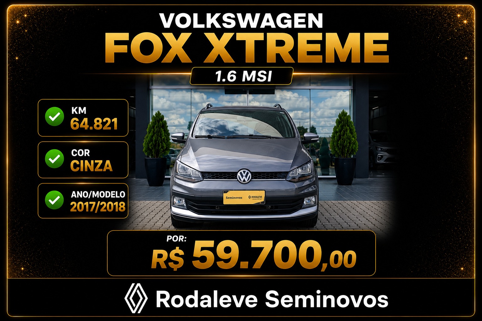 Volkswagen-Fox-Fox extreme 1.6 Mi Total Flex 8V 5p