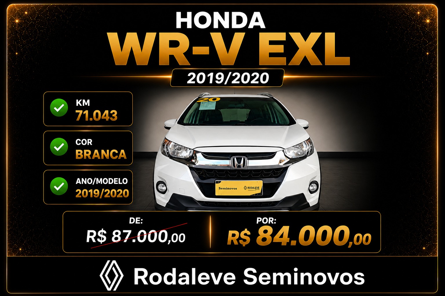 WR-V EXL CVT