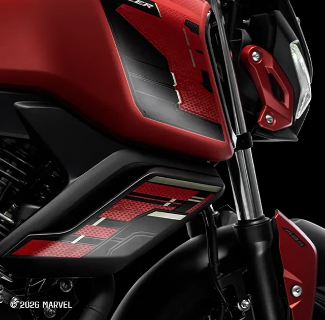 Fazer Fz15 Abs Connected Deadpool