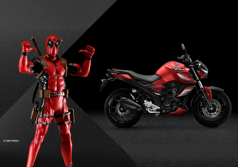 Fazer Fz15 Abs Connected Deadpool