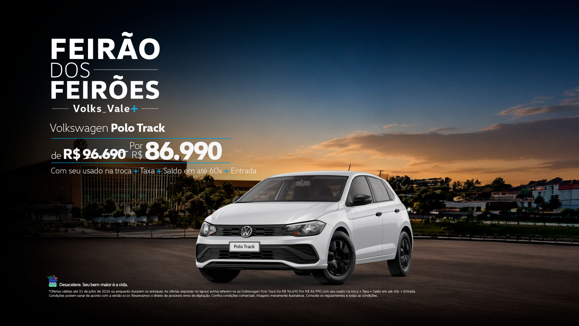 banner feirão dos feirões - polo track