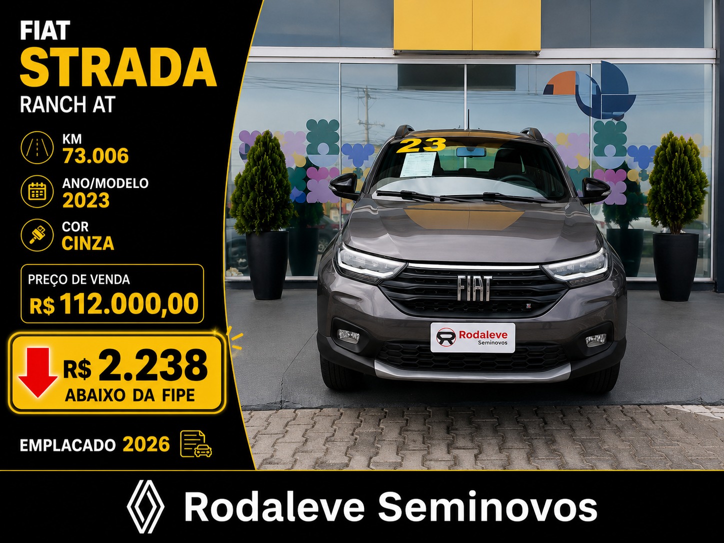 Fiat-STRADA-NOVA STRADA RANCH CD 1.3 AT