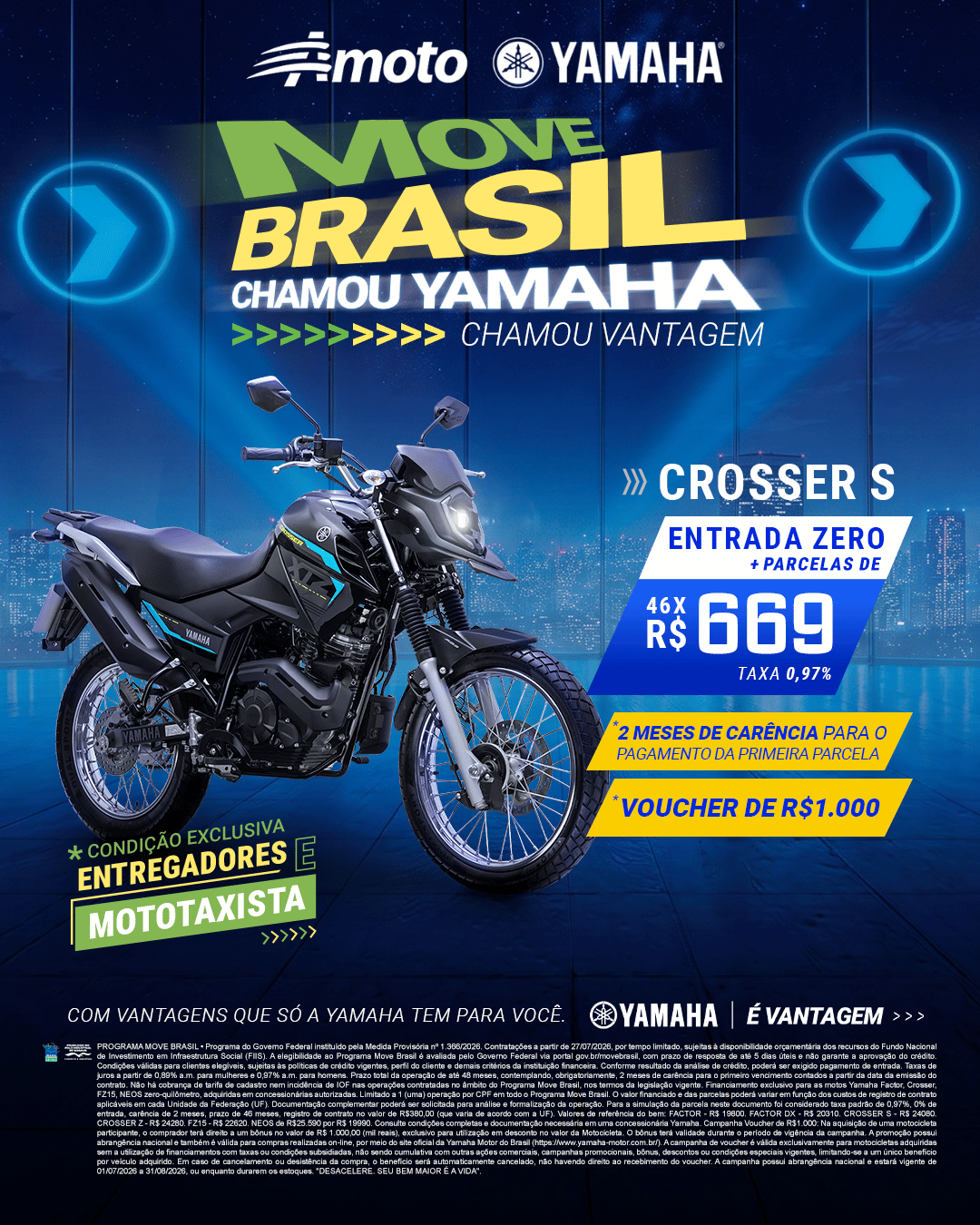 Crosser S Move Brasil