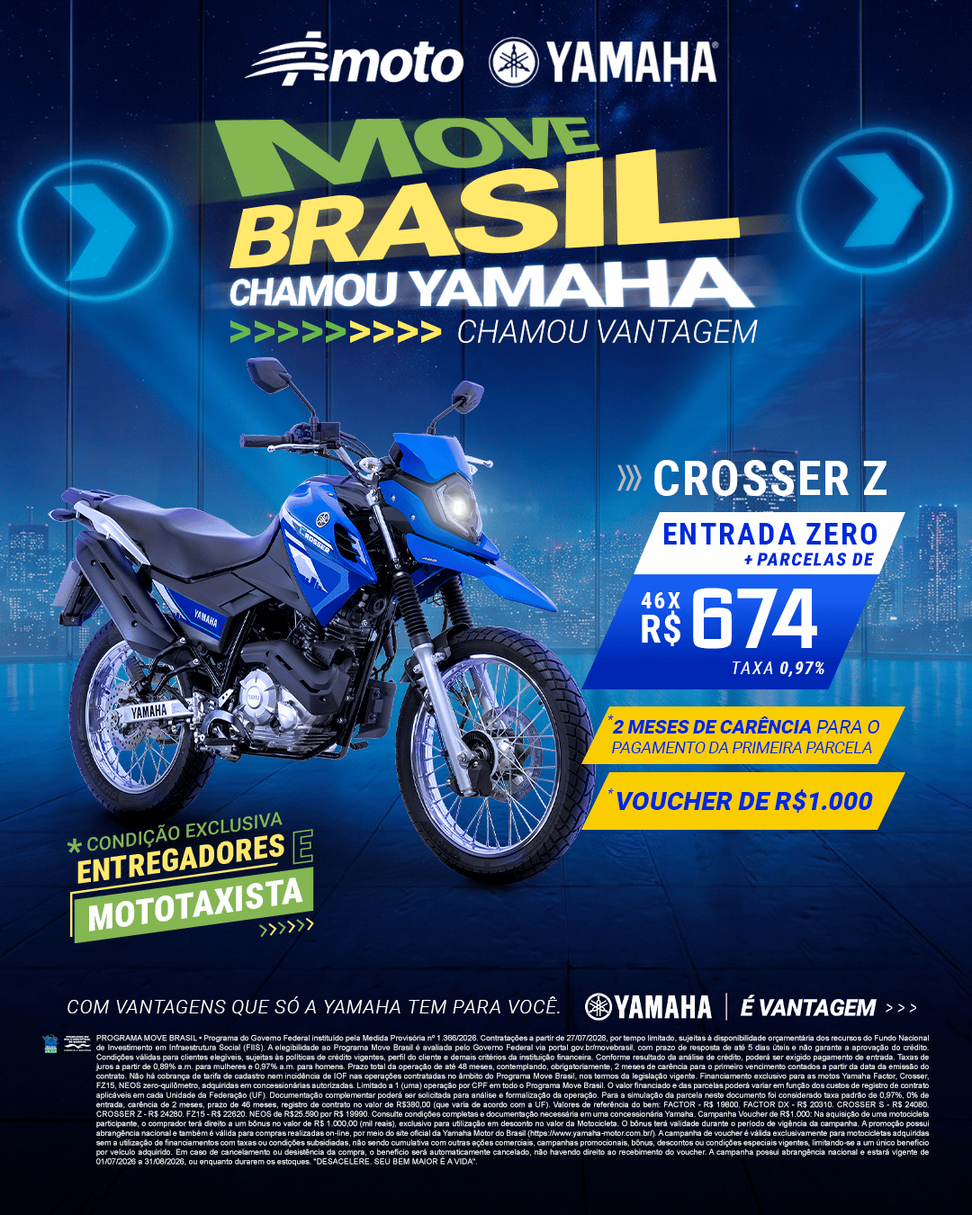 Crosser Z Move Brasil