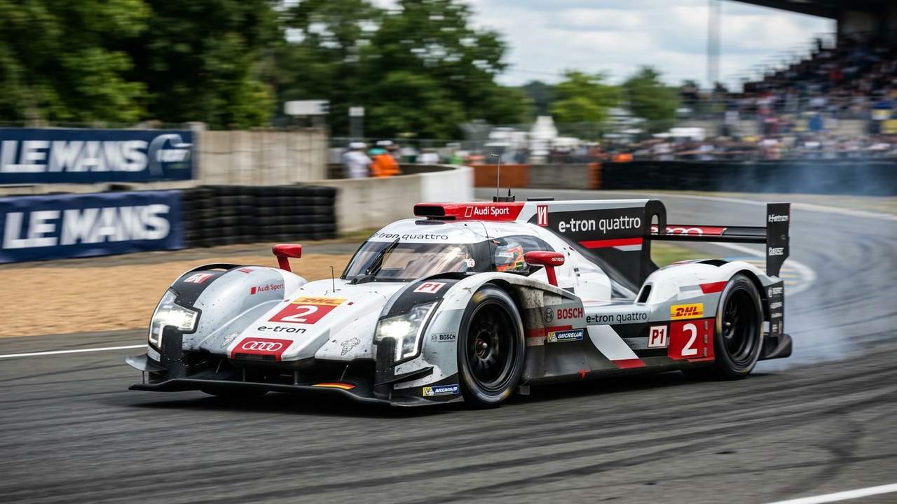 Com motor híbrido a diesel e tração inteligente, o Audi R18 dominou a pista das 24 Horas de Le Mans e revolucionou o automobilismo de resistência